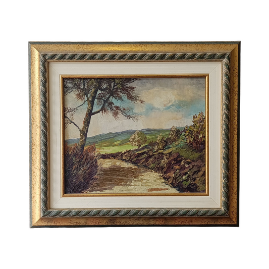 Dipinto Olio Su Tela Di Fornasari