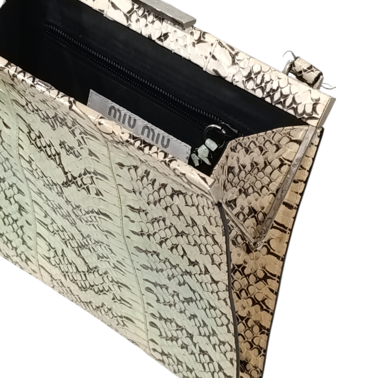 Borsa Vintage Miu Miu Pitone