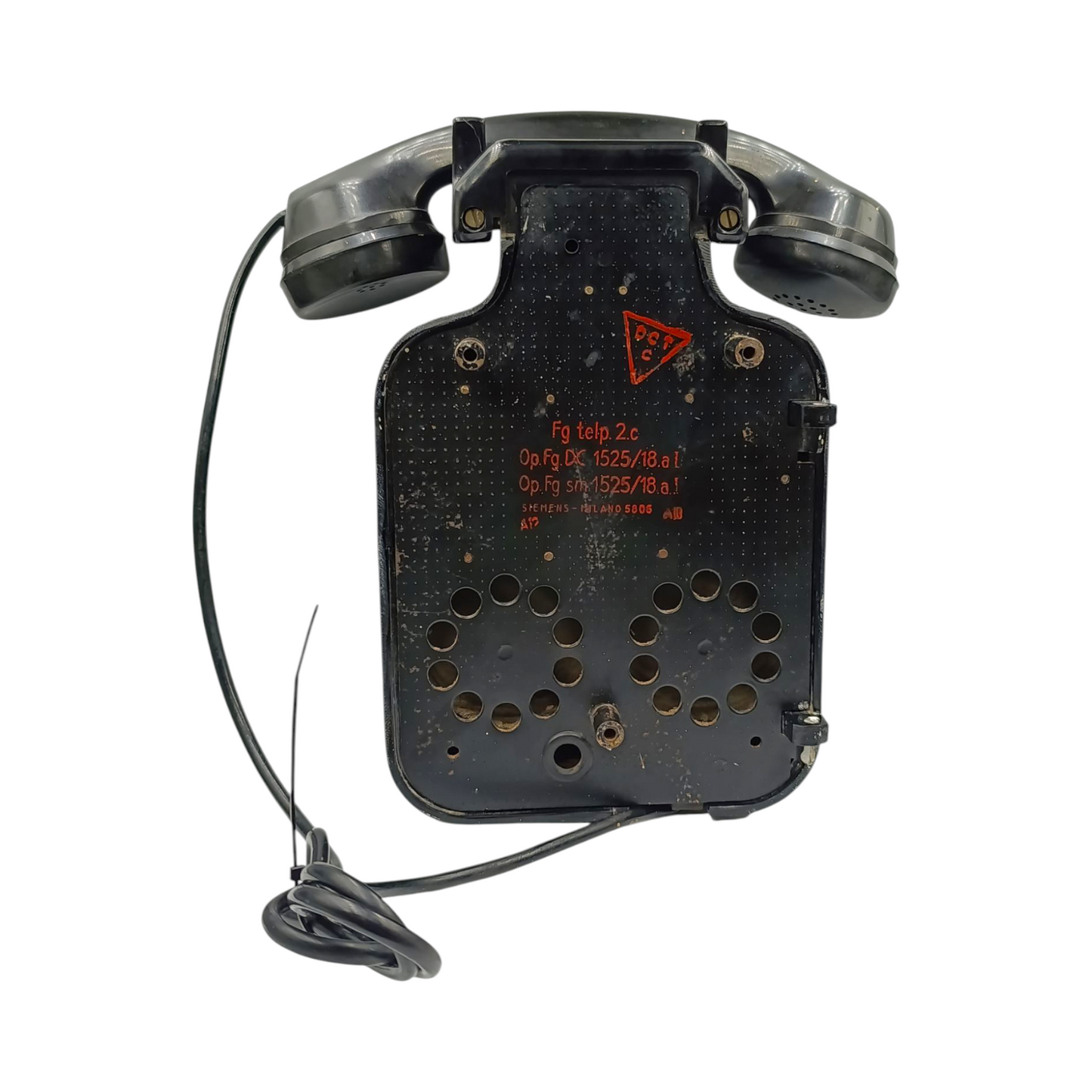 Telefono A Disco Da Parete Simens SH36 Anni 30-40