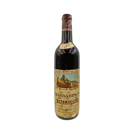 Bottiglia Vino Barbaresco DOC Palladino Vendemmia 1973