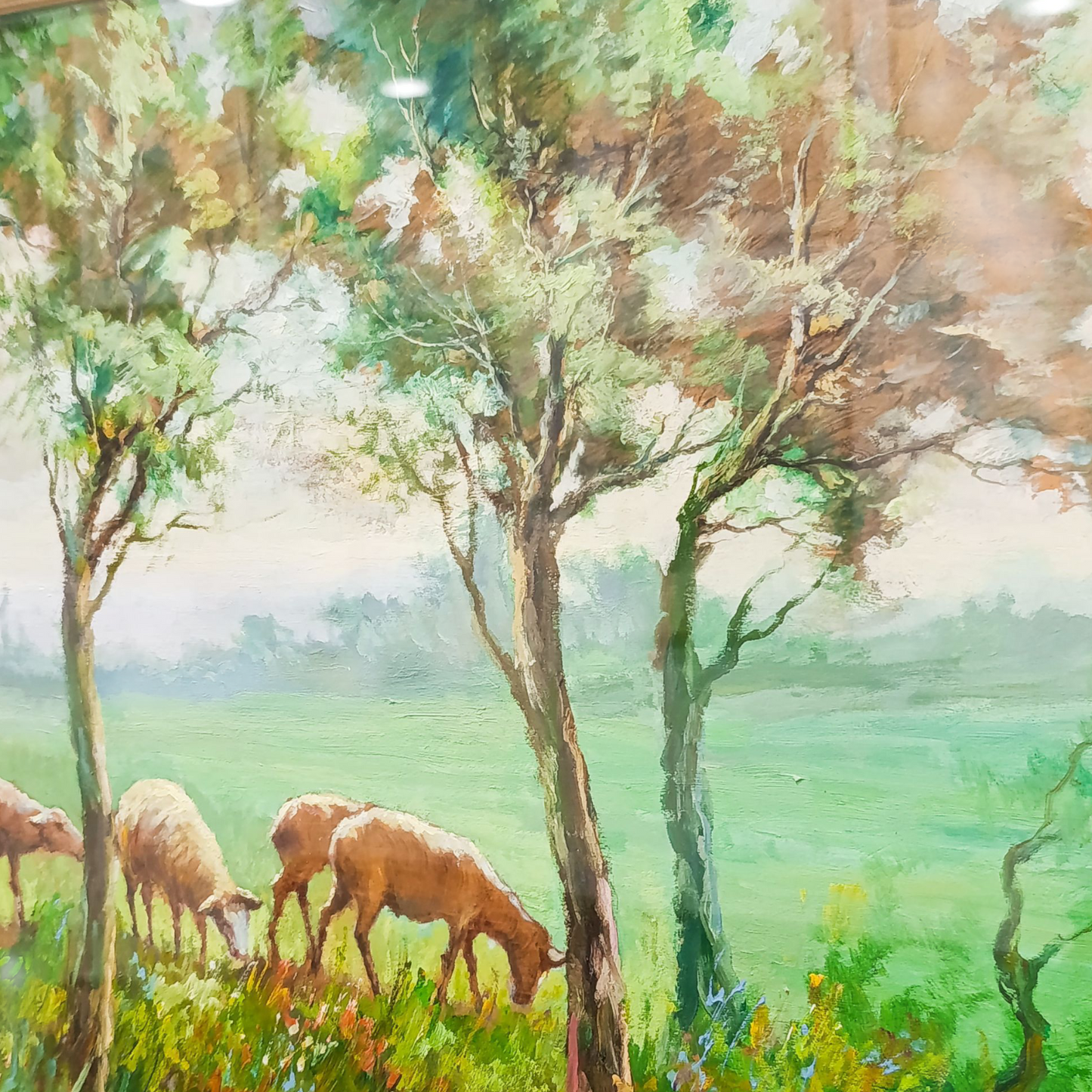 Dipinto Olio Su Tela Di Walter Musso