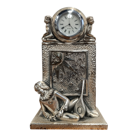 Orologio Da Tavolo Ottaviani Placcato Argento