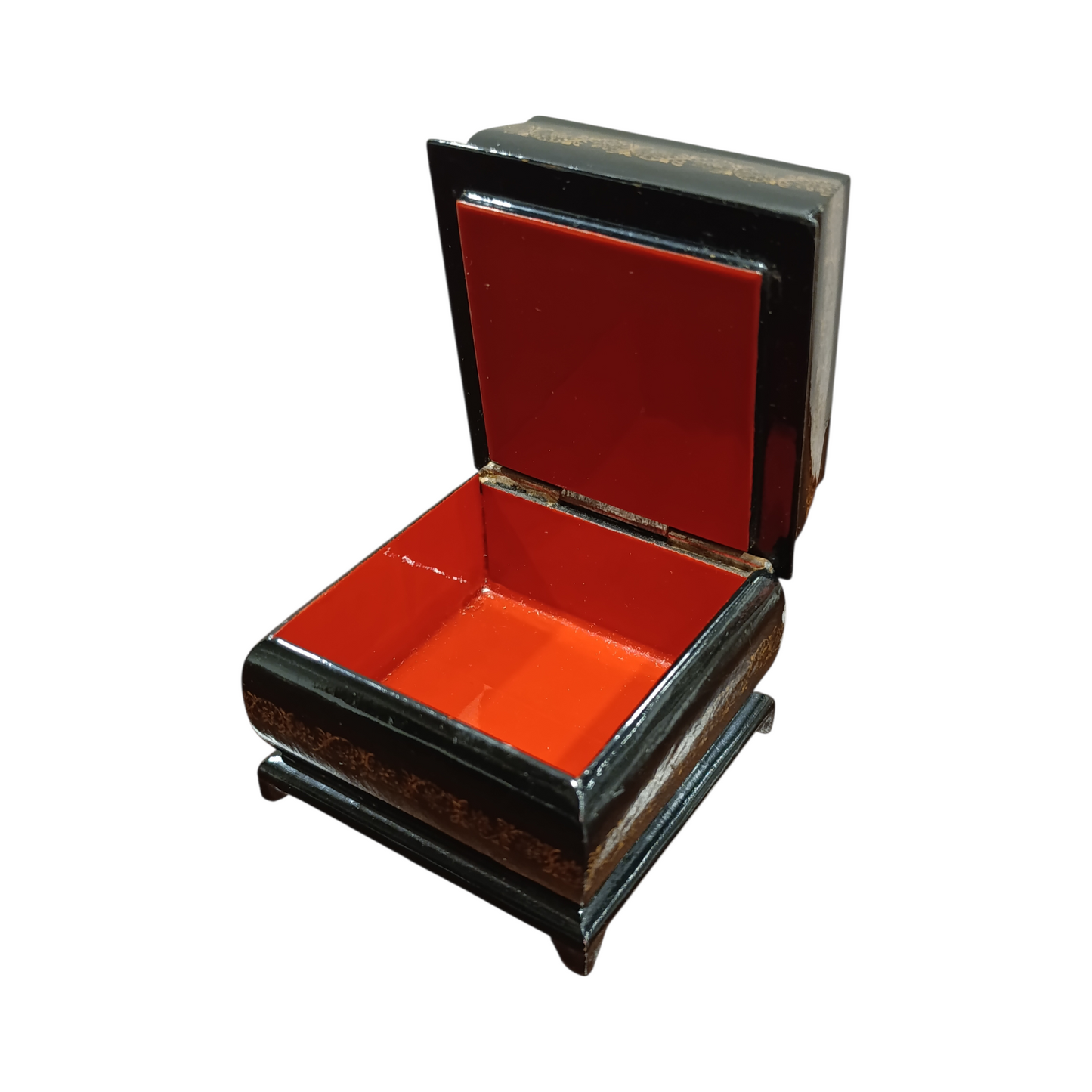 Scatolina Vintage Russa Laccata Palekh Danza
