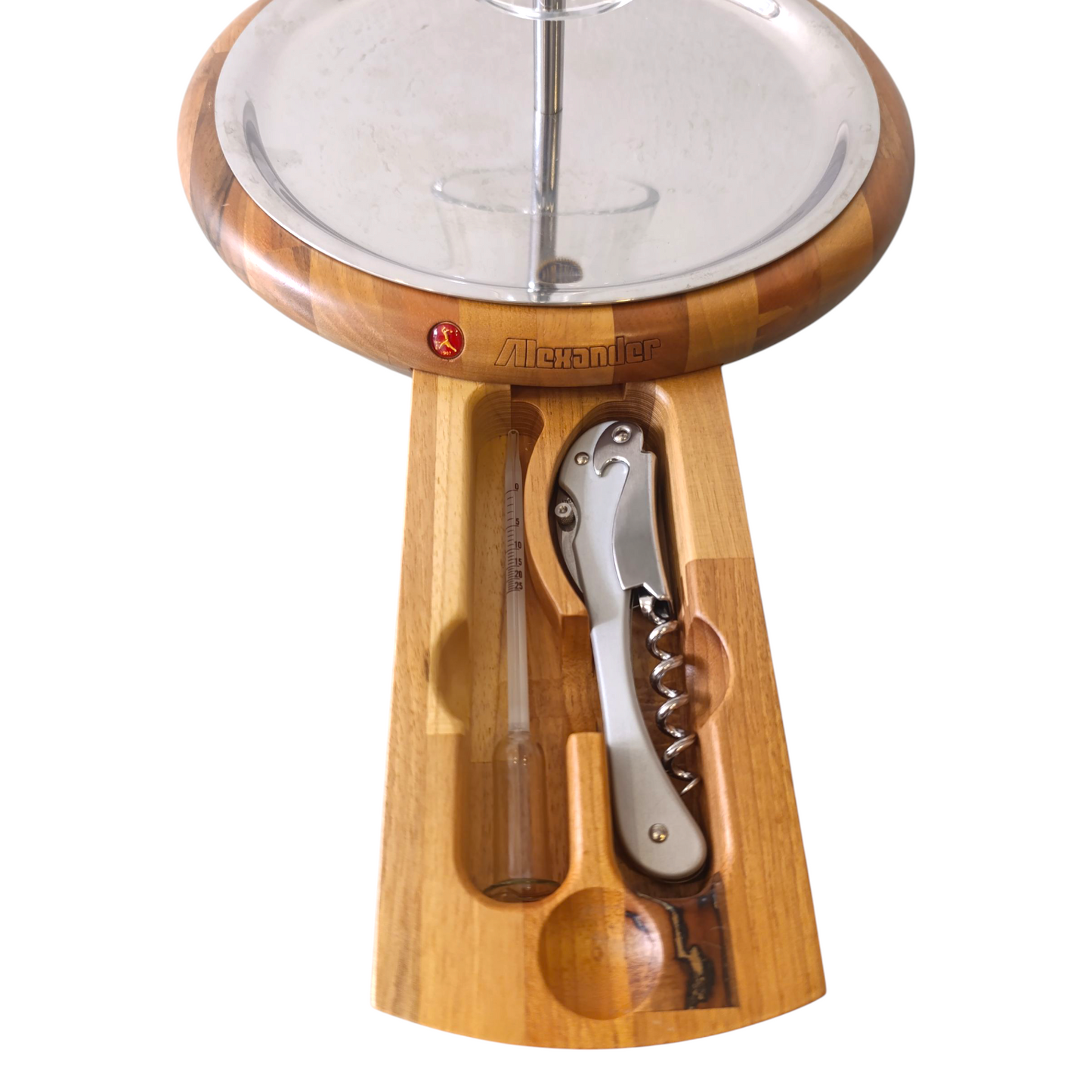 Decanter Con Base e Accessori Somellier