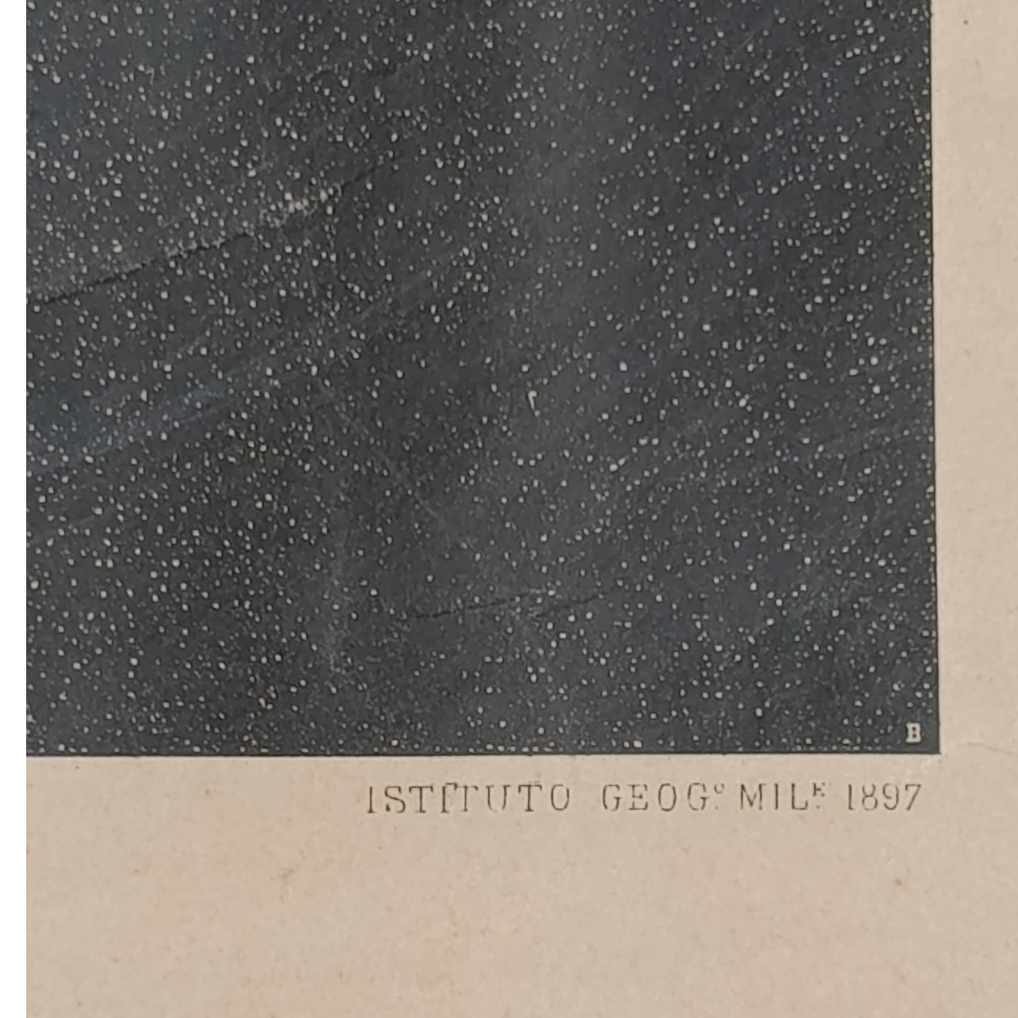Stampa Galileo Galilei Fine XIX Secolo