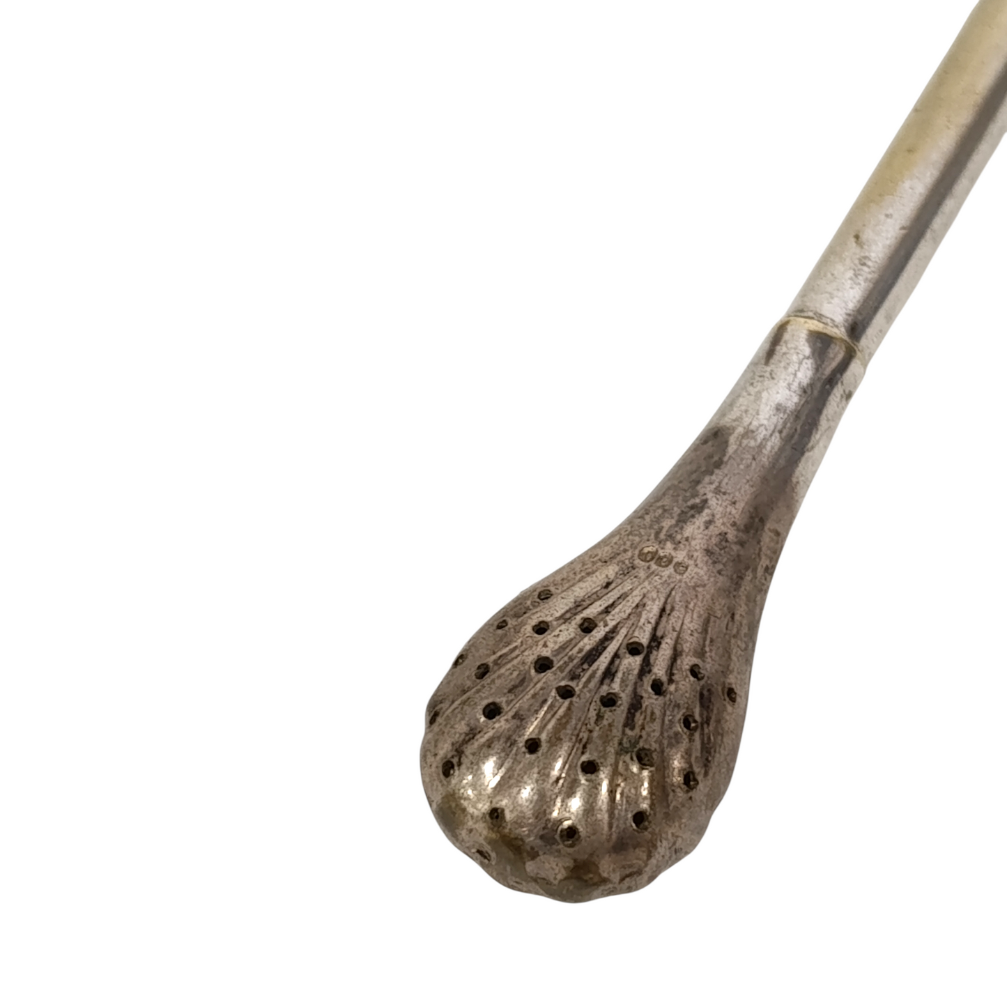 Set Mate Bombilla E Cannuccia Argento
