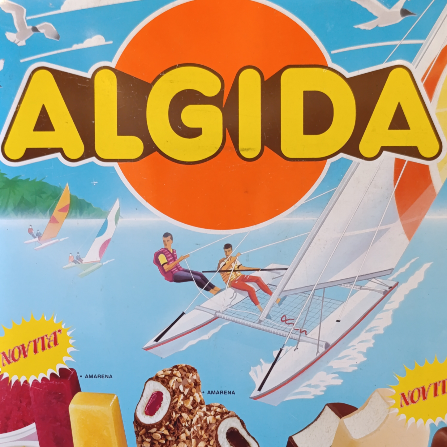 Pannello Pubblicitario Gelati Algida