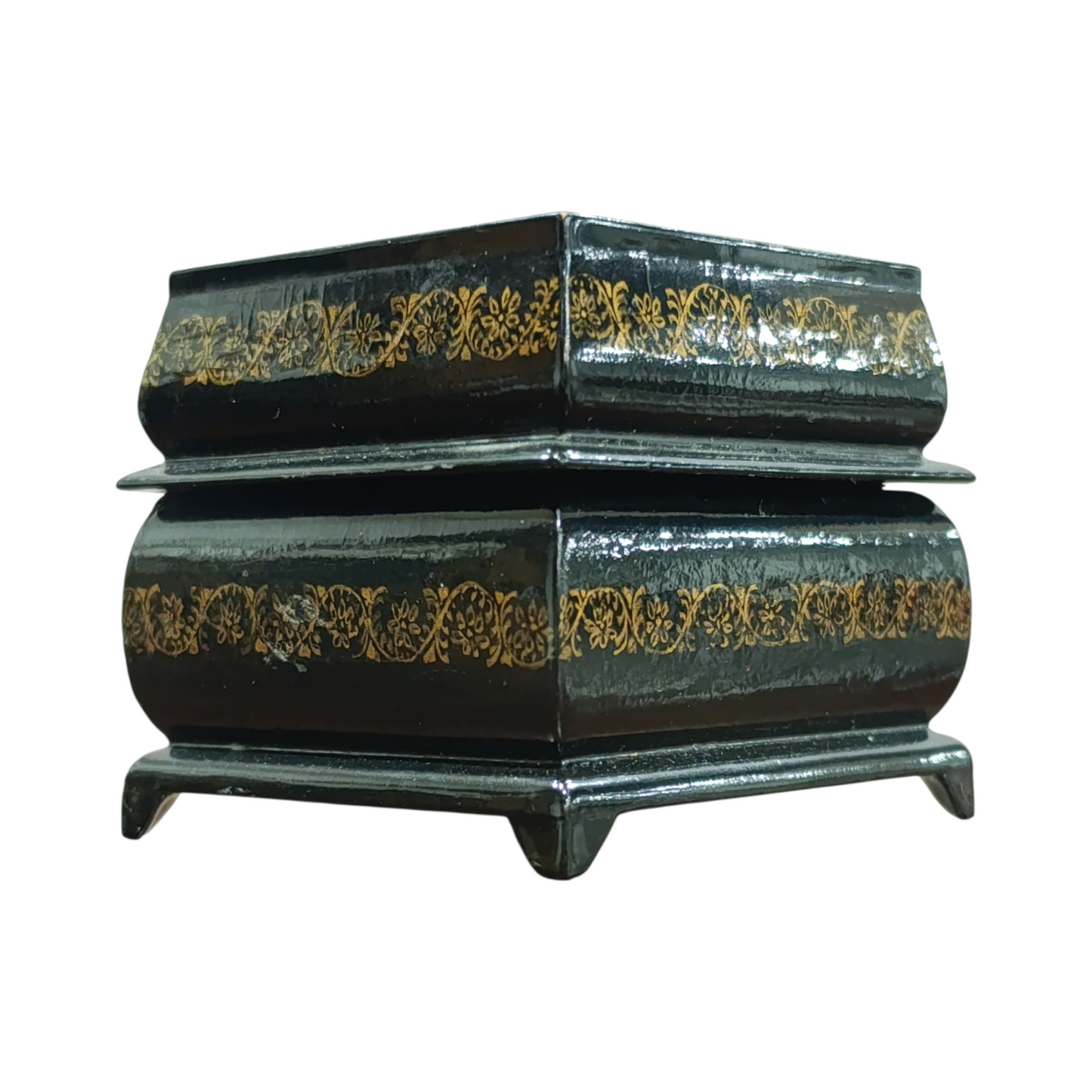 Scatolina Vintage Russa Laccata Palekh Danza