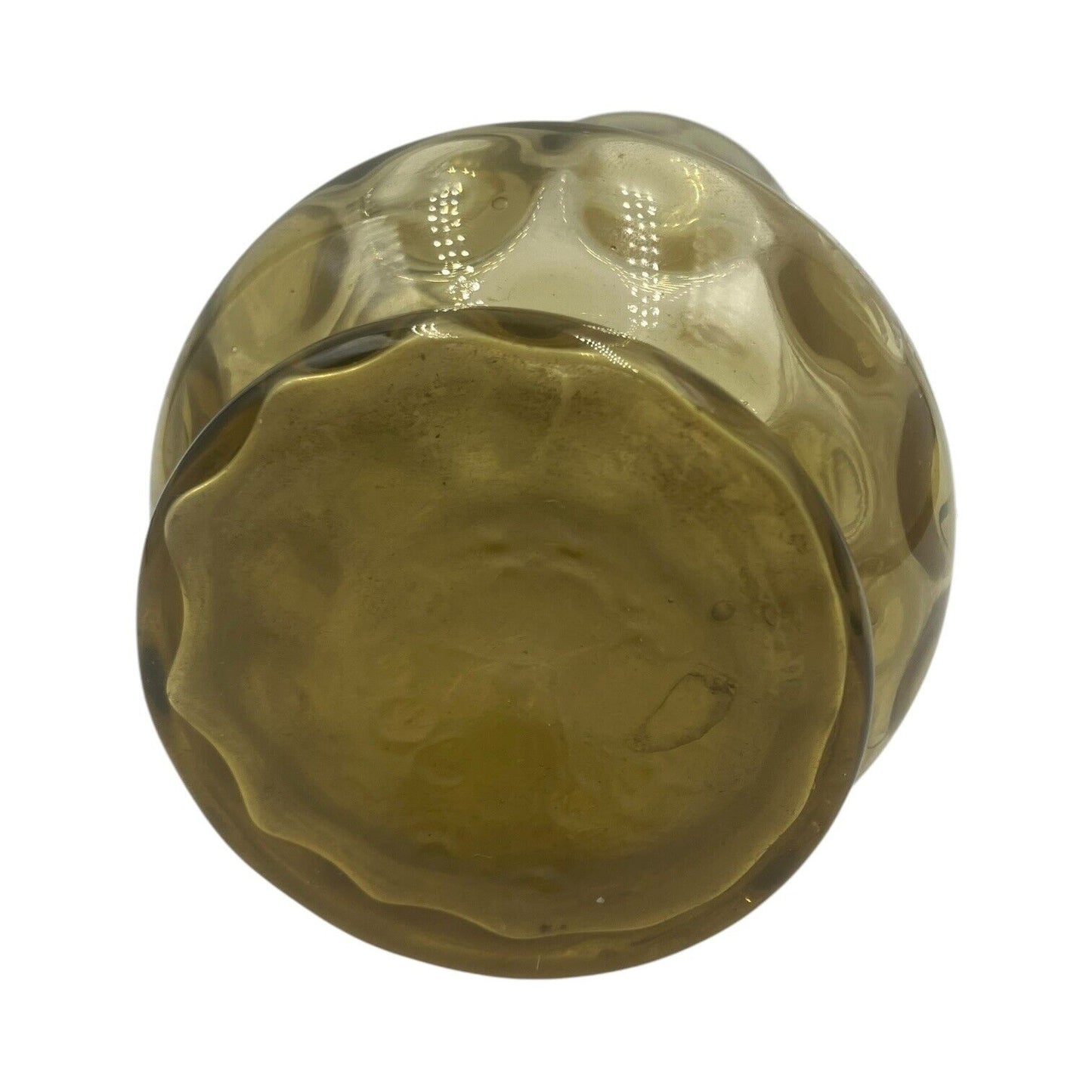 Bicchiere Epoca Cristallo Decoro Dipinto A Mano Ragazzo