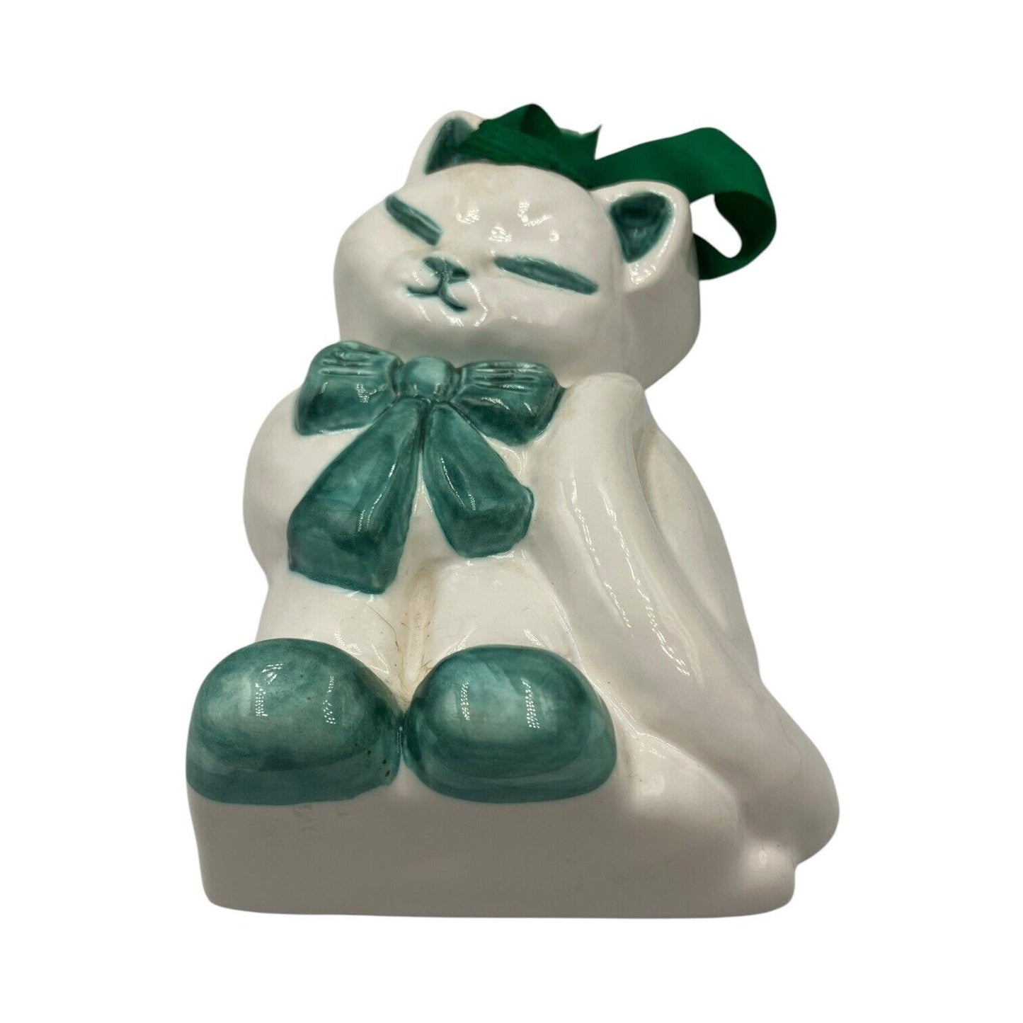 Formella Thun Vintage Gatto Verde Fiocco