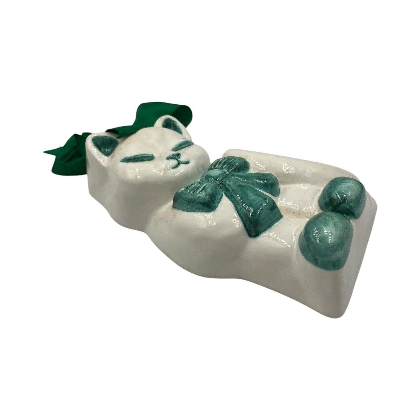 Formella Thun Vintage Gatto Verde Fiocco