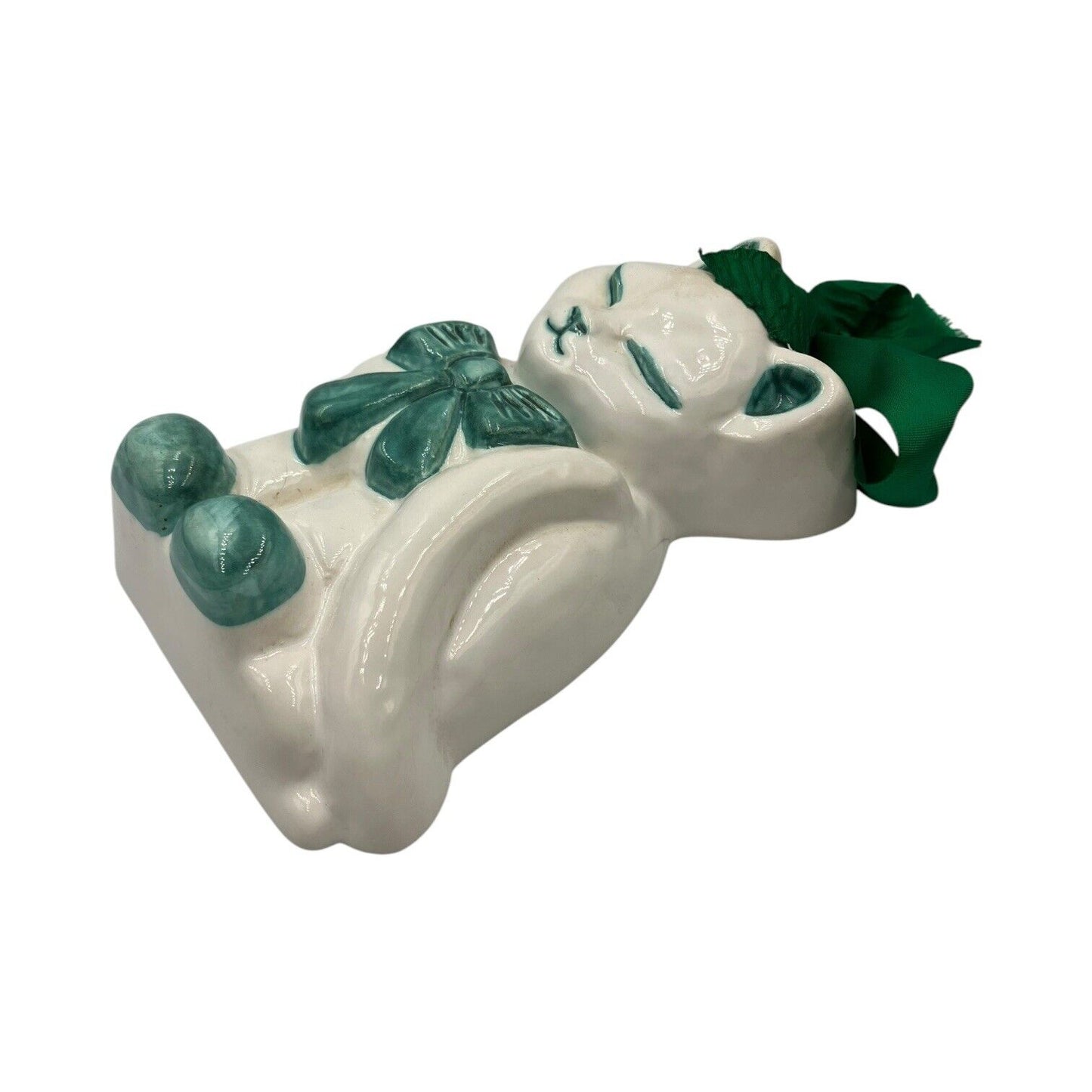 Formella Thun Vintage Gatto Verde Fiocco